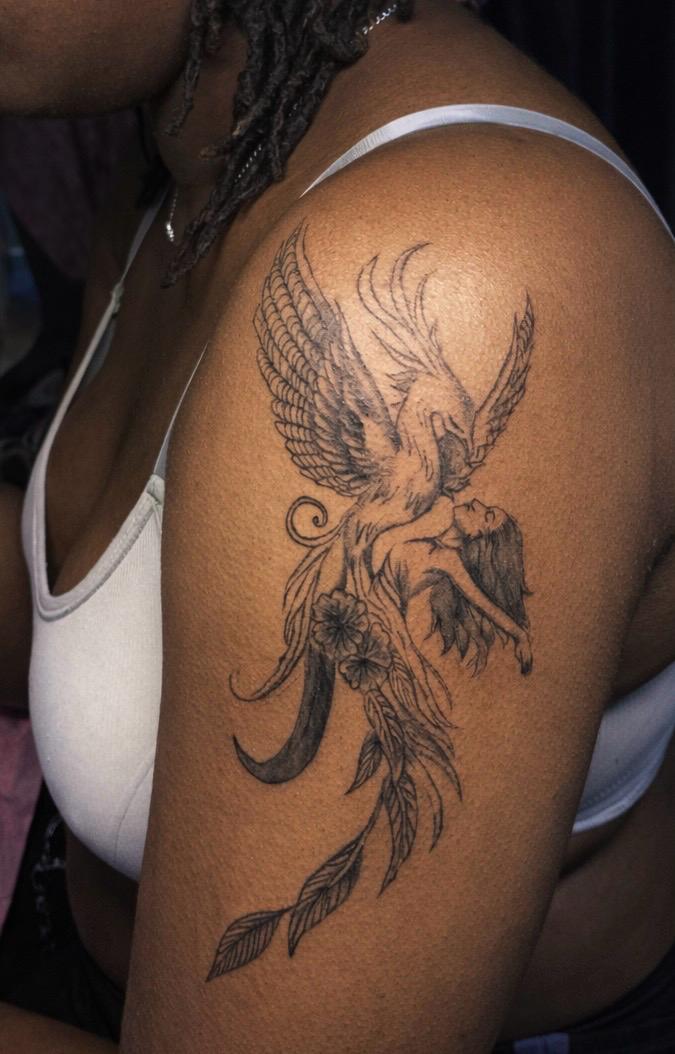 Black & Grey tattoo preview